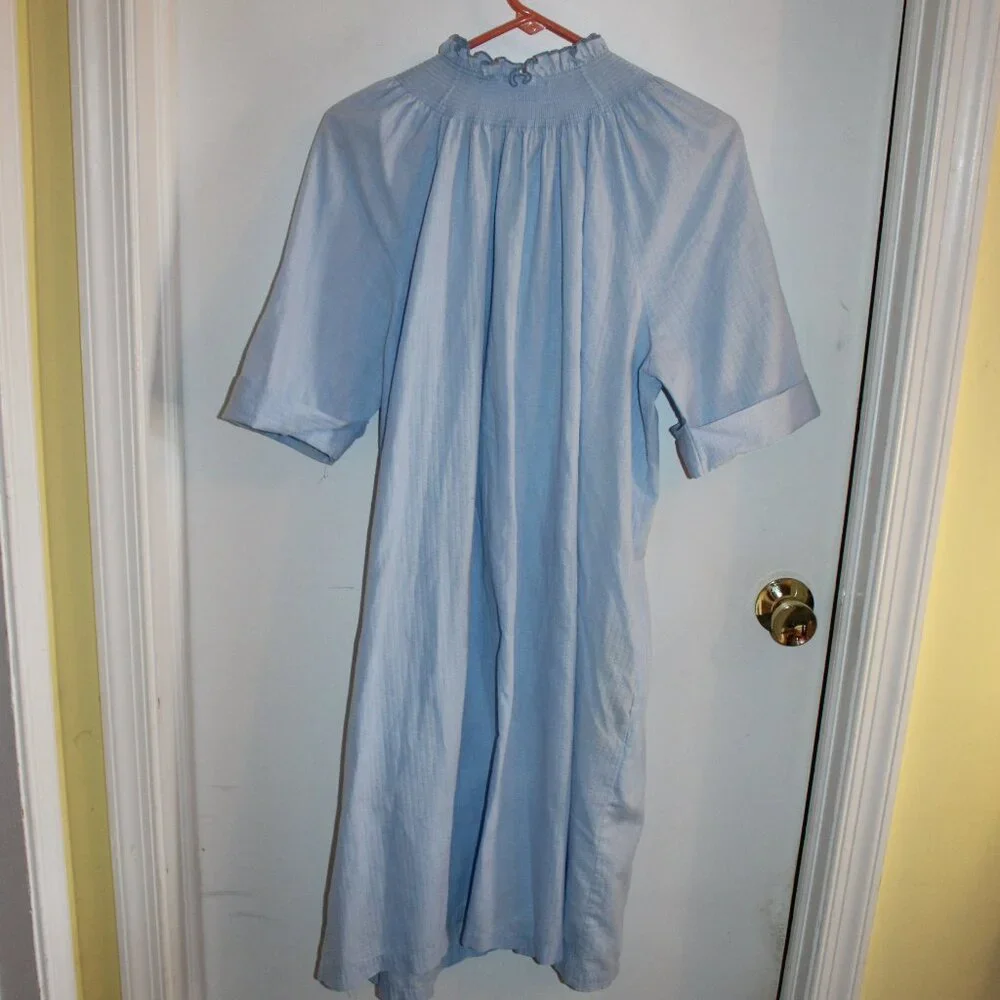 Heiress Light Blue House Dress - Size Large